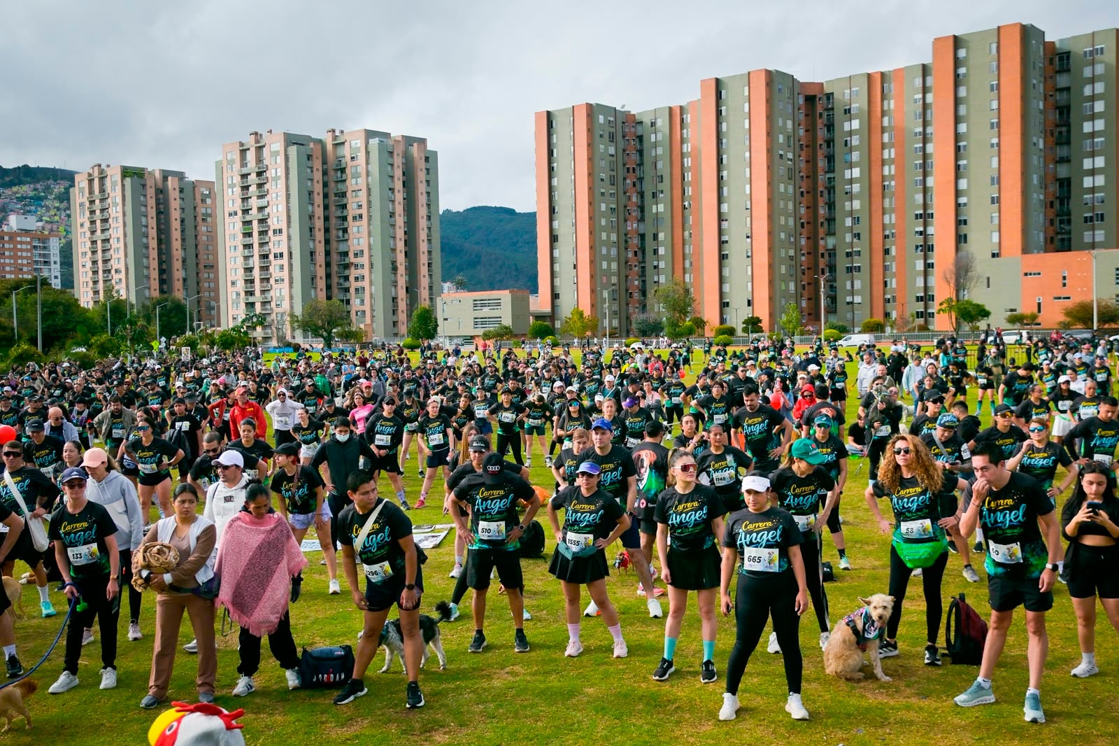 Carrera Ángel en Bogotá.