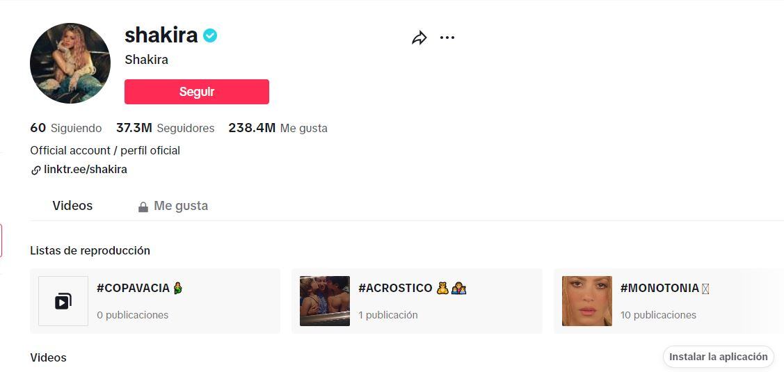 Shakira sigue en TikTok a Ibai Llanos