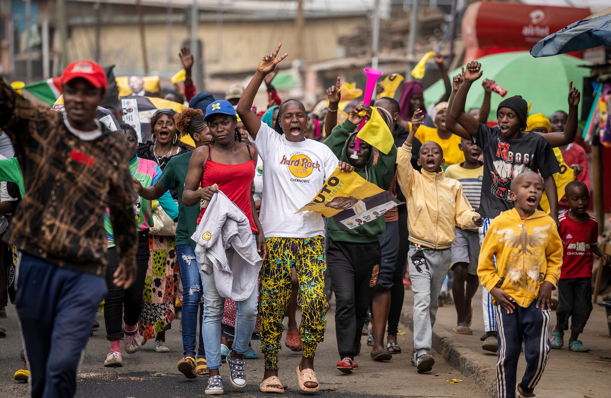En imágenes : Votaciones presidenciales en Kenia