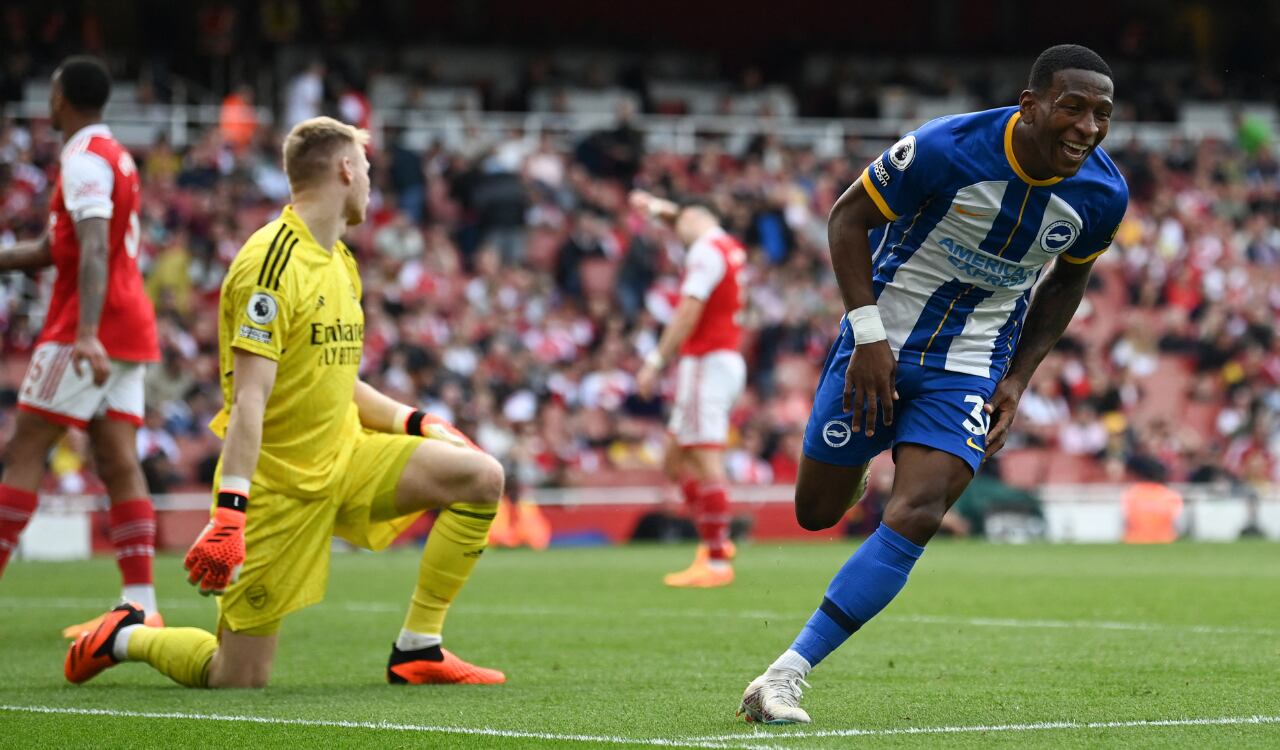 Brighton fue el verdugo de Arsenal en busca de la Premier League.