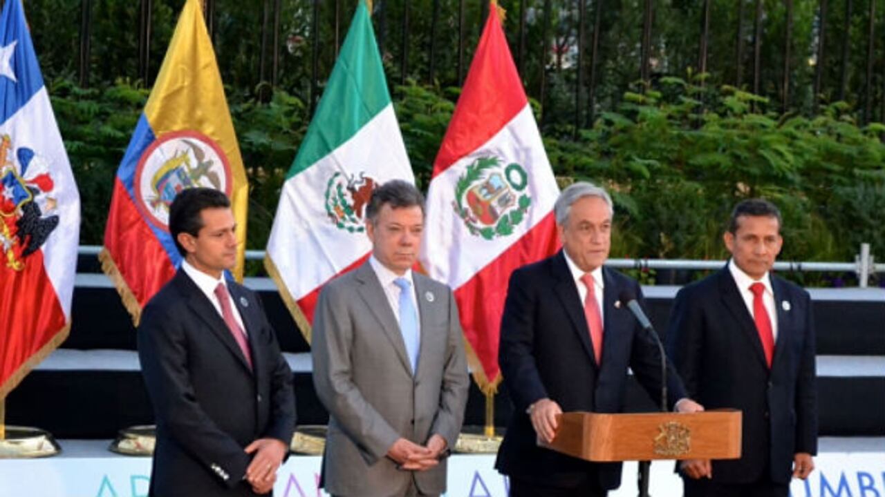 Los Presidentes de Colombia, Juan Manuel Santos Calderón; de Chile, Sebastián Piñera; de México, Enrique Peña Nieto; y del Perú, Ollanta Humala, acordaron en enero realizar la VII Cumbre de la Alianza del Pacífico, a finales de mayo en Cali.