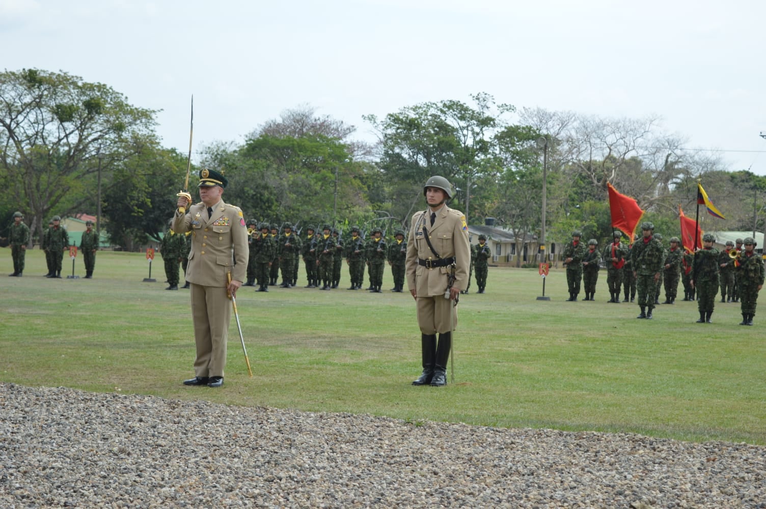 Brigadier general Gerardo Ortiz Ramírez, nuevo comandante de la Octava División del Ejército Nacional.