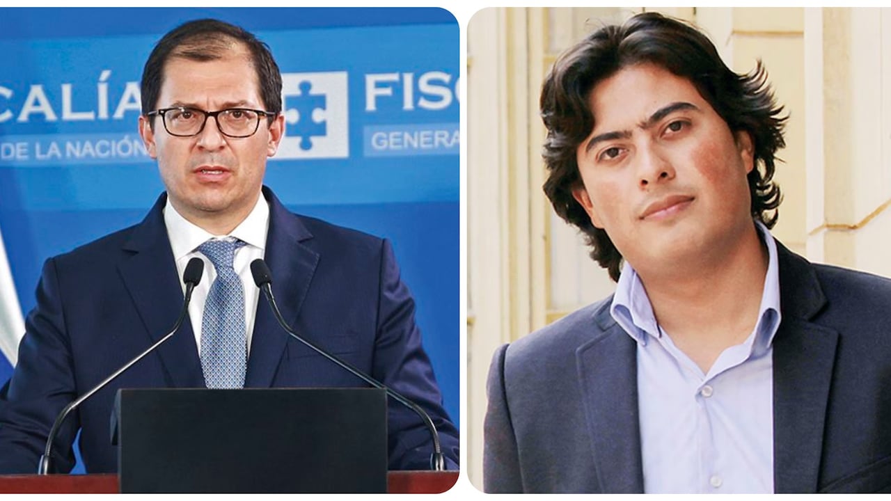 Fiscal Francisco Barbosa y Nicolás Petro