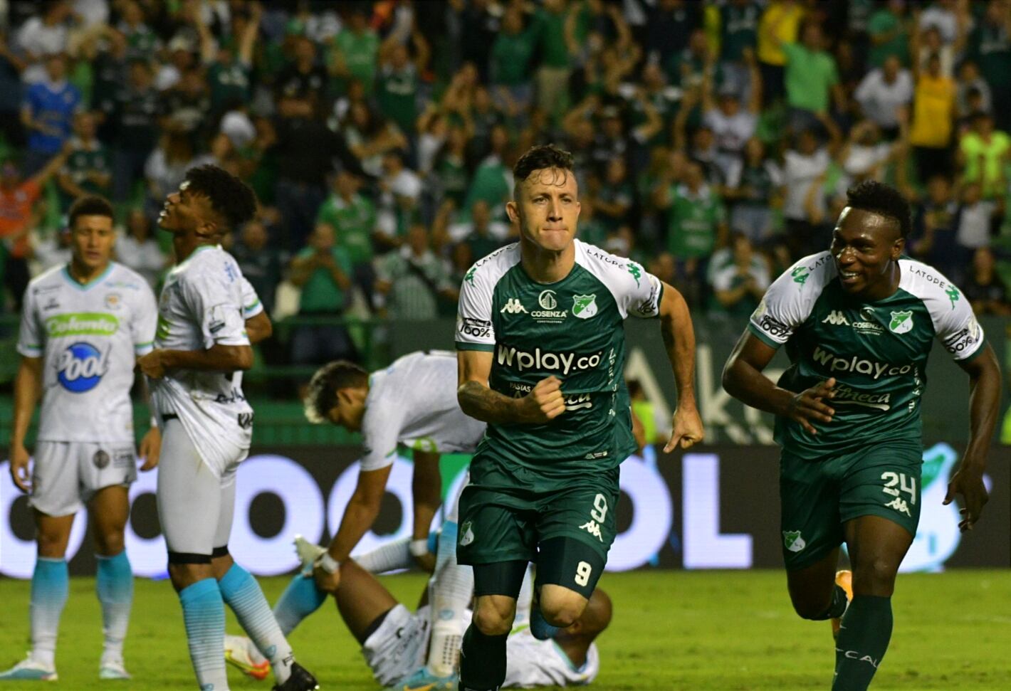 Fecha 19 en el Estadio del Deportivo Cali Juego entre Deportivo Cali vs Jaguares