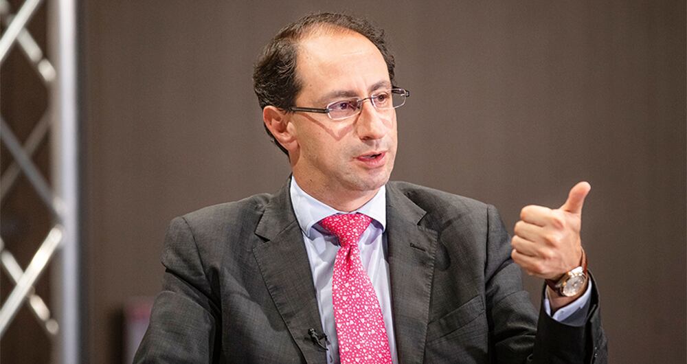 José Manuel Restrepo Ministro de Hacienda saliente 