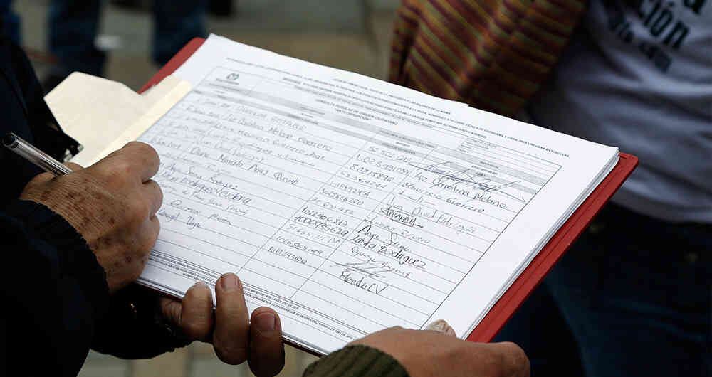 Candidatos por Firmas