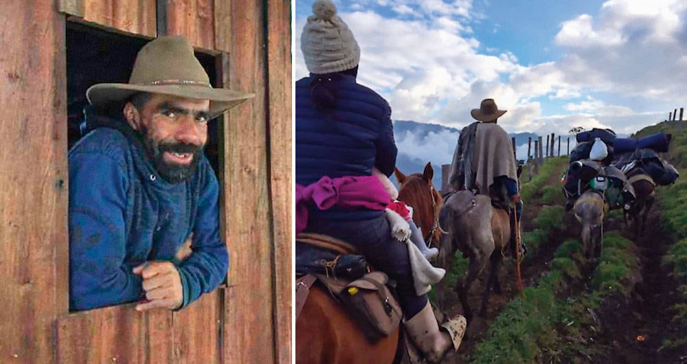 Carlos Aldairo Arenas, Cejas, guiaba visitantes en el nevado de Santa Isabel, una de las seis cimas del Parque Los Nevados. Nadie conocía esa montaña como él, que nació y murió allí.