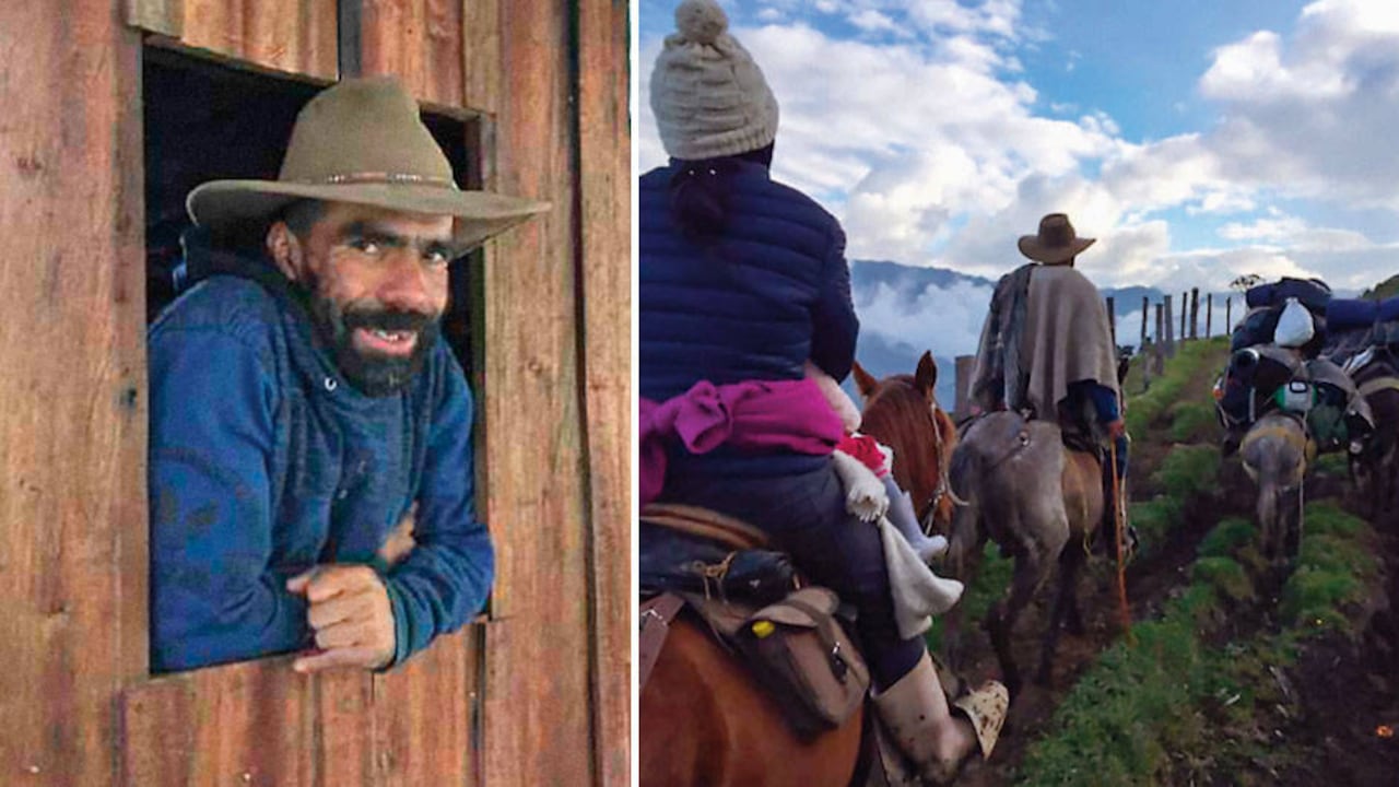 Carlos Aldairo Arenas, Cejas, guiaba visitantes en el nevado de Santa Isabel, una de las seis cimas del Parque Los Nevados. Nadie conocía esa montaña como él, que nació y murió allí.
