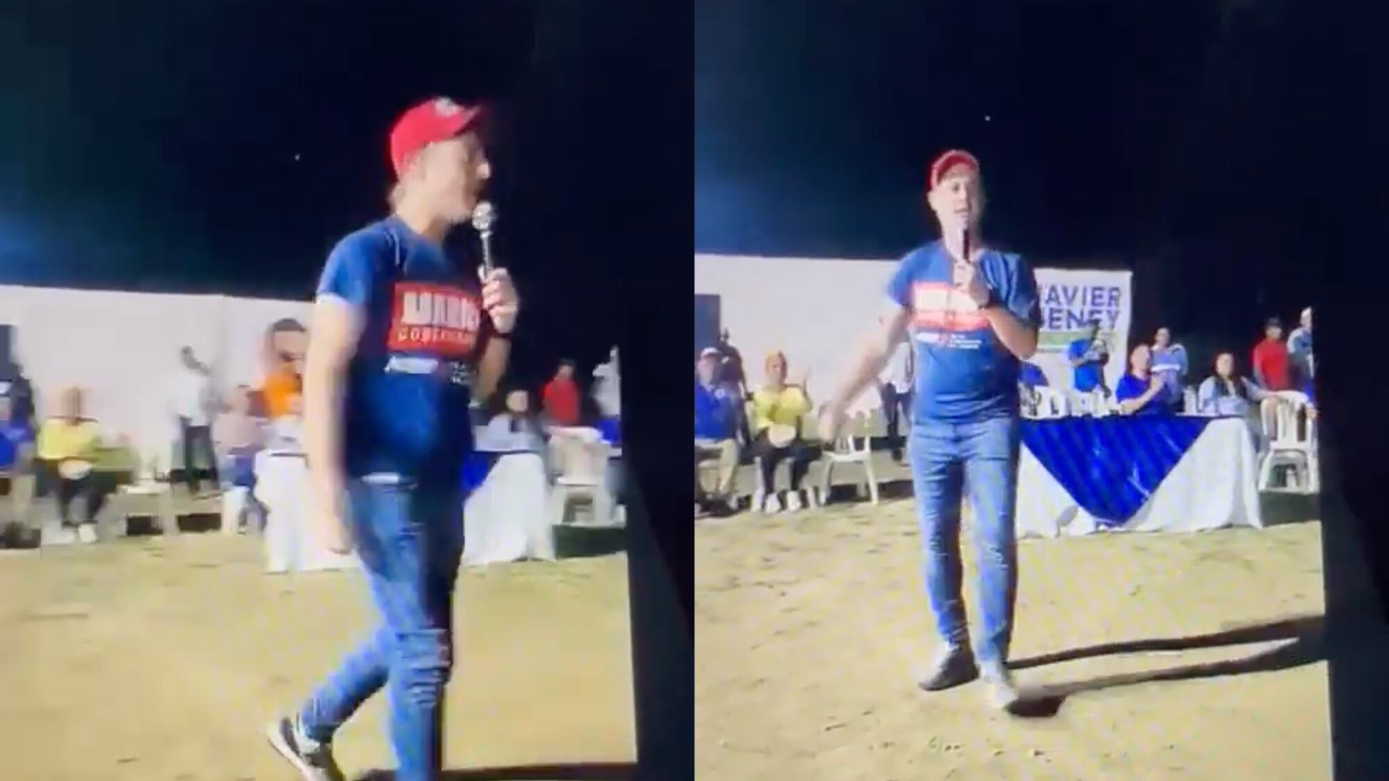 Mario Fernández Alcocer hace campaña con el nombre del presidente Gustavo Petro y su prima, la primera dama.