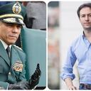 General Eduardo Zapateiro y el alcalde Daniel Quintero