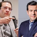 El abogado Iván Cancino y el exsenador Rodrigo Lara.