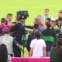 El DT de Junior se vio involucrado en una bronca con un directivo de Nacional tras el termino del partido.