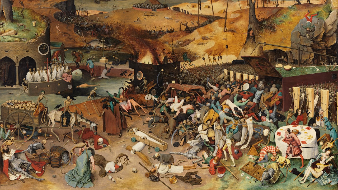 El triunfo de la muerte (Pieter Bruegel el VIejo, 1562). Wikimedia Commons / Museo del Prado