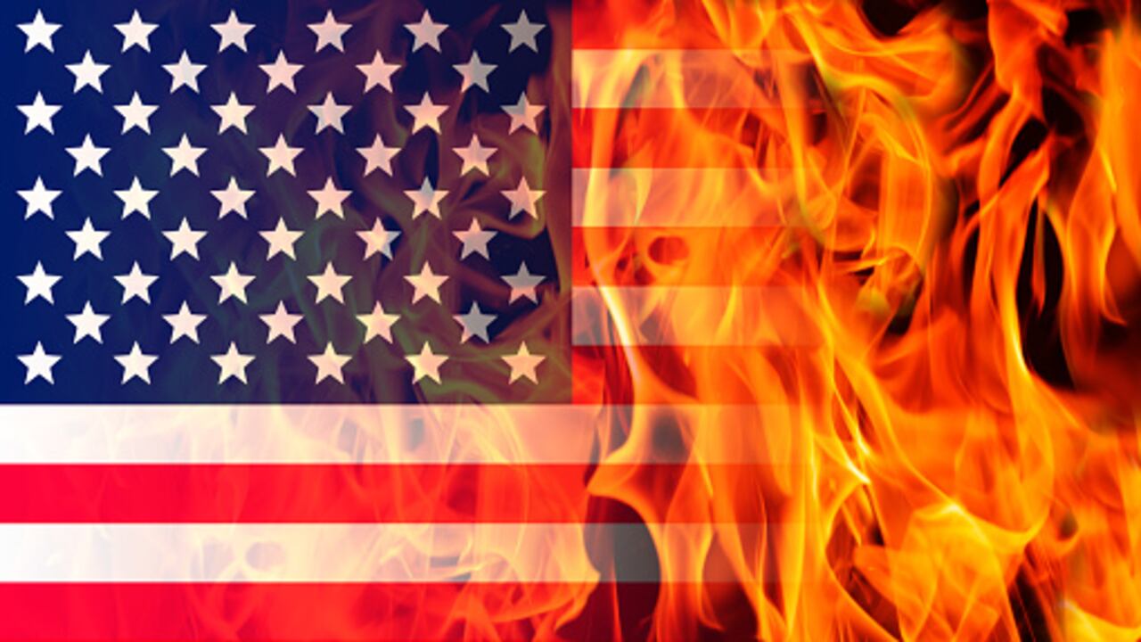 Bandera de Estados Unidos.