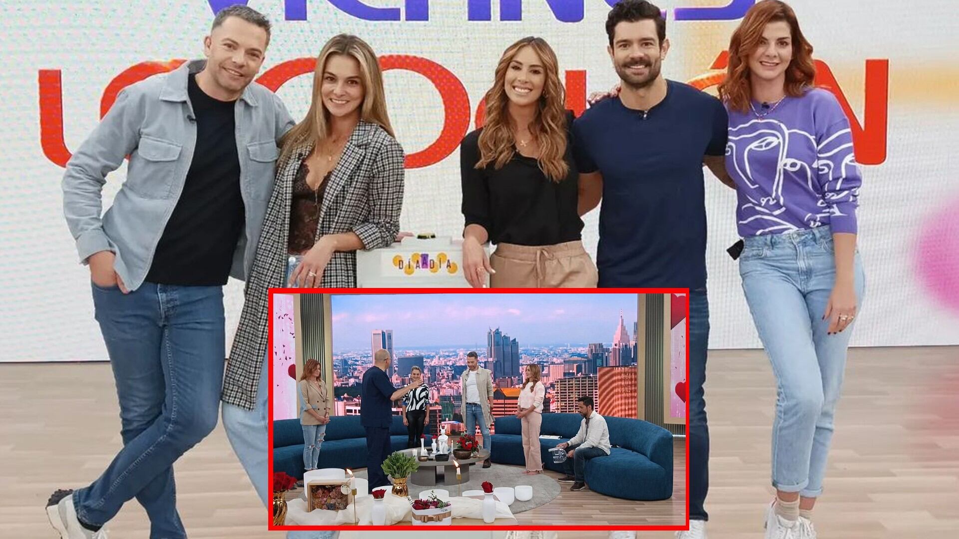 Presentadores de ‘Día a día’ entraron en trance en pleno programa