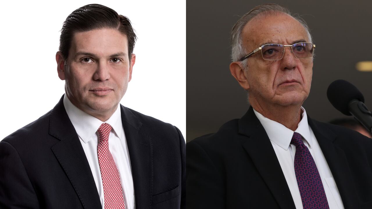 Juan Carlos Pinzón e Iván Velásquez.