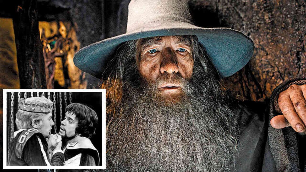 Gandalf, el mago de ‘El señor de los anillos’, es quizá su más reconocida personaje. En los años setenta desarrolló la fase más prolífica de su carrera teatral como en esta interpretación de Eduardo II.