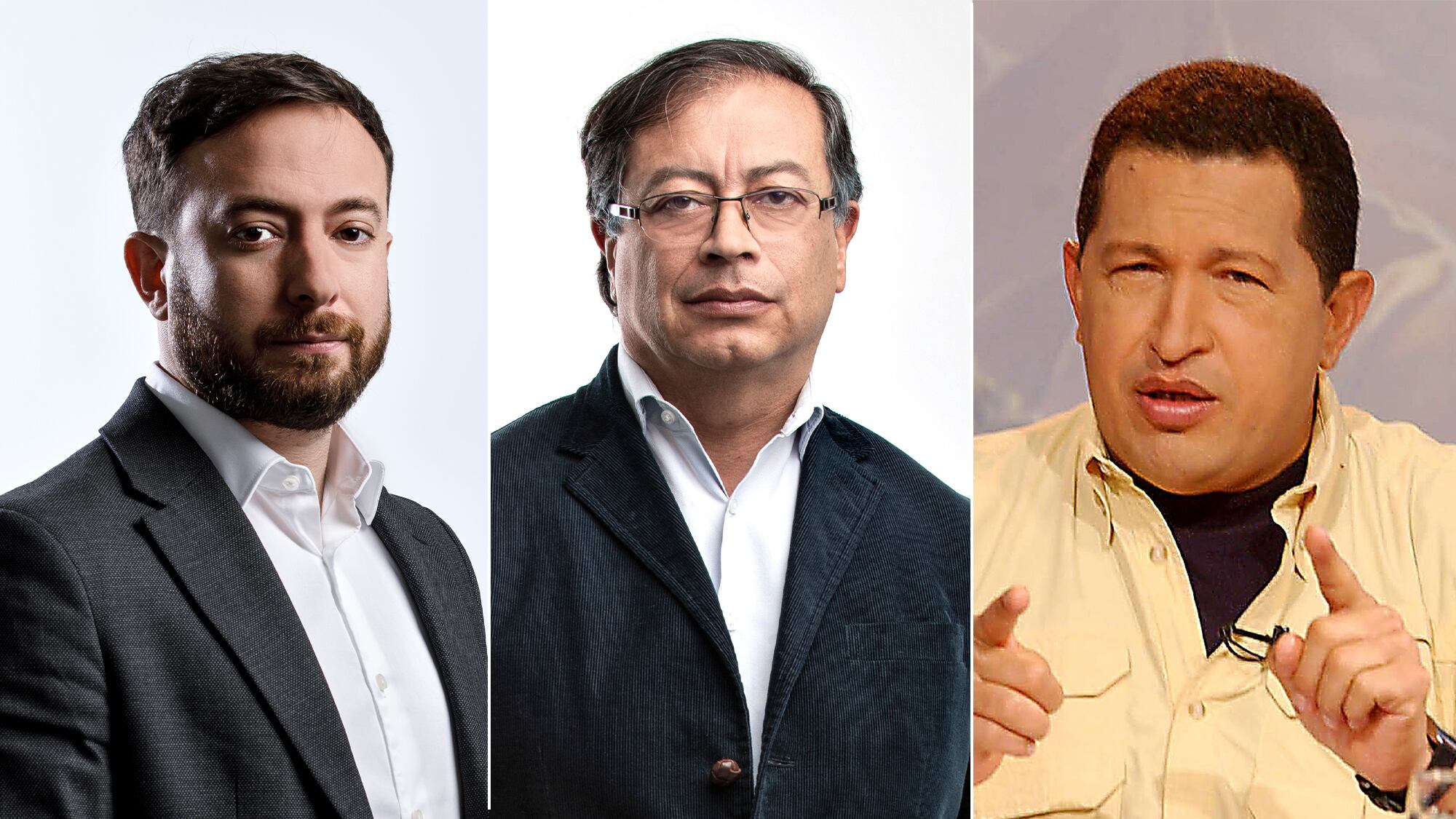 Agustín Laje Gustavo Petro. Hugo Chavez