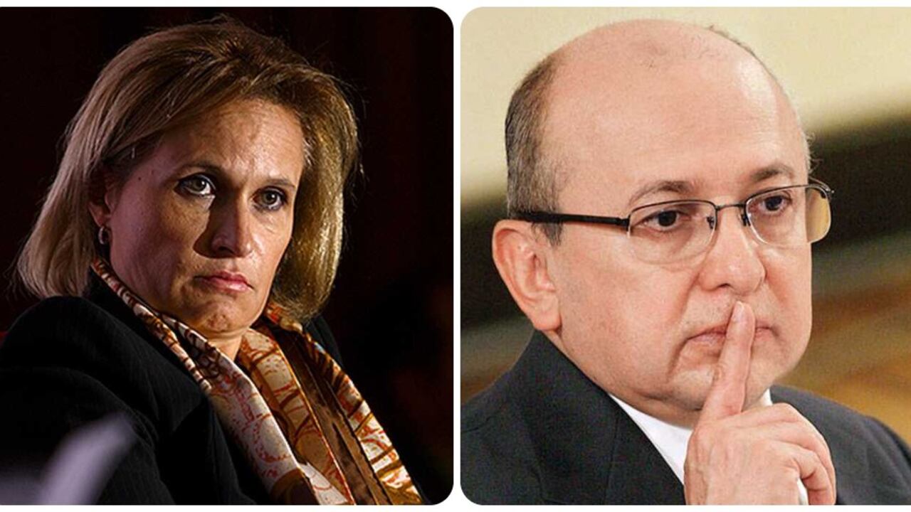 Sandra Morelli y Eduardo Montealegre.