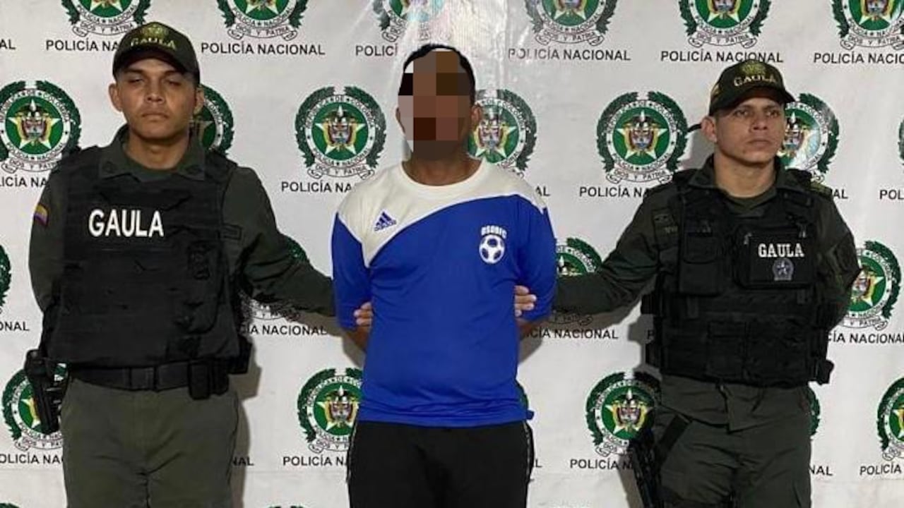 Alias Chico Moto fue capturado por concierto para delinquir con fines de extorsión.