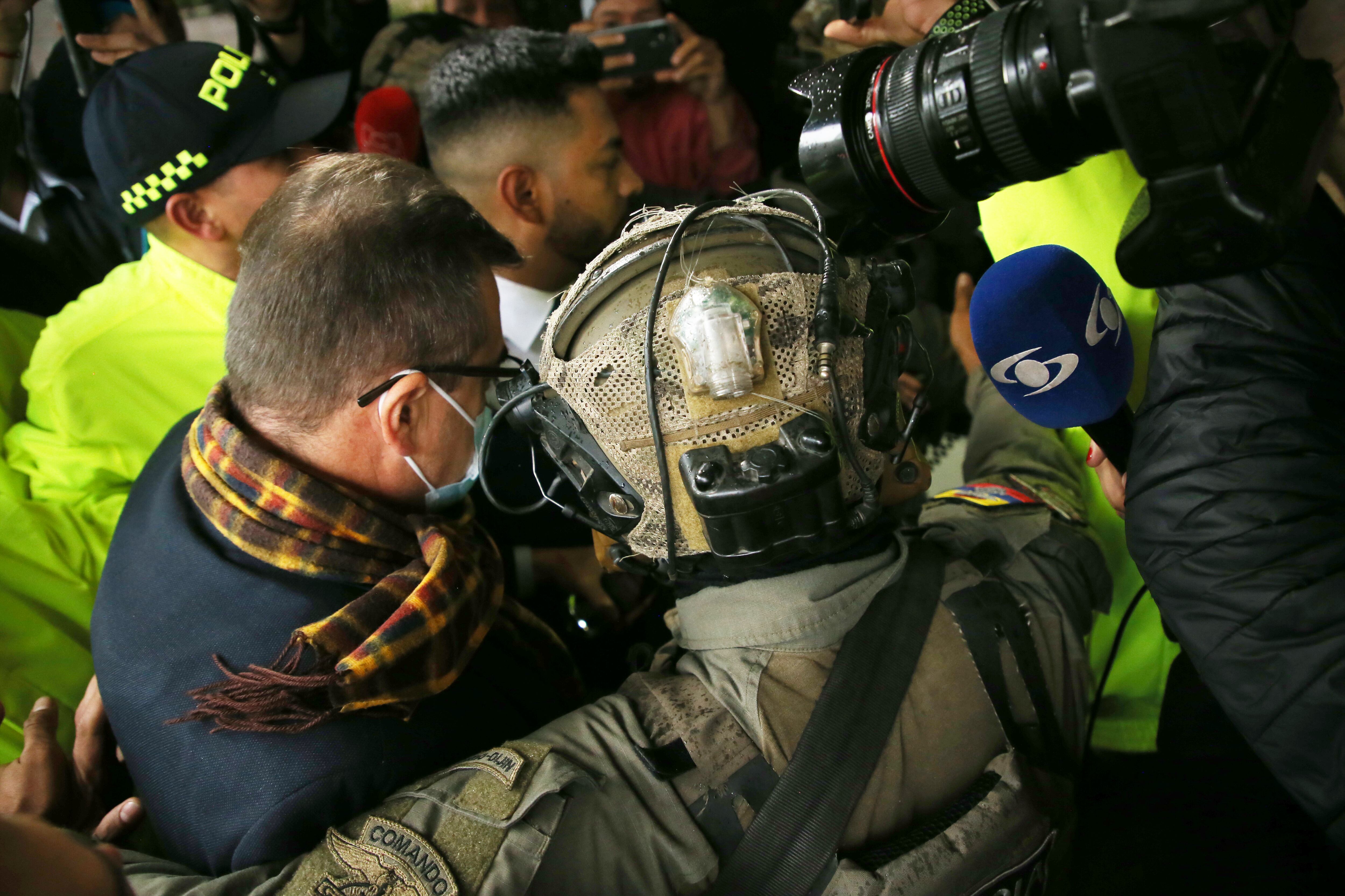 Olmedo López  exdirector de la UNGRD llega  a la Sala de Instrucción de la Corte Suprema de Justicia para que declare en la indagación preliminar que se adelanta contra el congresista Wadith Manzur
Bogota mayo 29 del 2024
Foto Guillermo Torres Reina / Semana