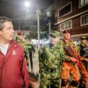 Se duplicaron los puestos de control
en las entradas y salidas de la ciudad y en los principales corredores viales
por parte del Distrito, la Policía y el Ejército.