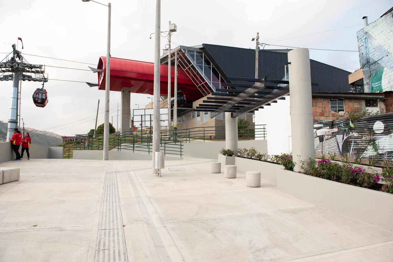 Alameda Illimaní en Ciudad Bolívar, en Bogotá