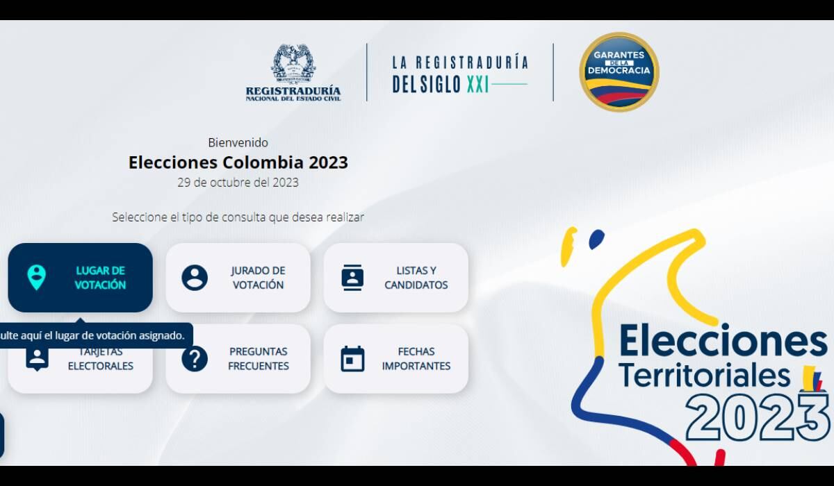 Desde la página oficial hay una opción que ayuda a conocer la ubicación precisa del puesto de votación.