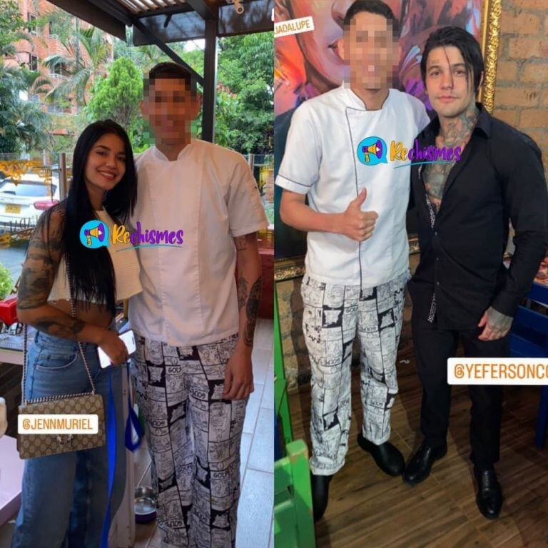 La expareja estuvo en el mismo lugar pero no se ha confirmado si juntos