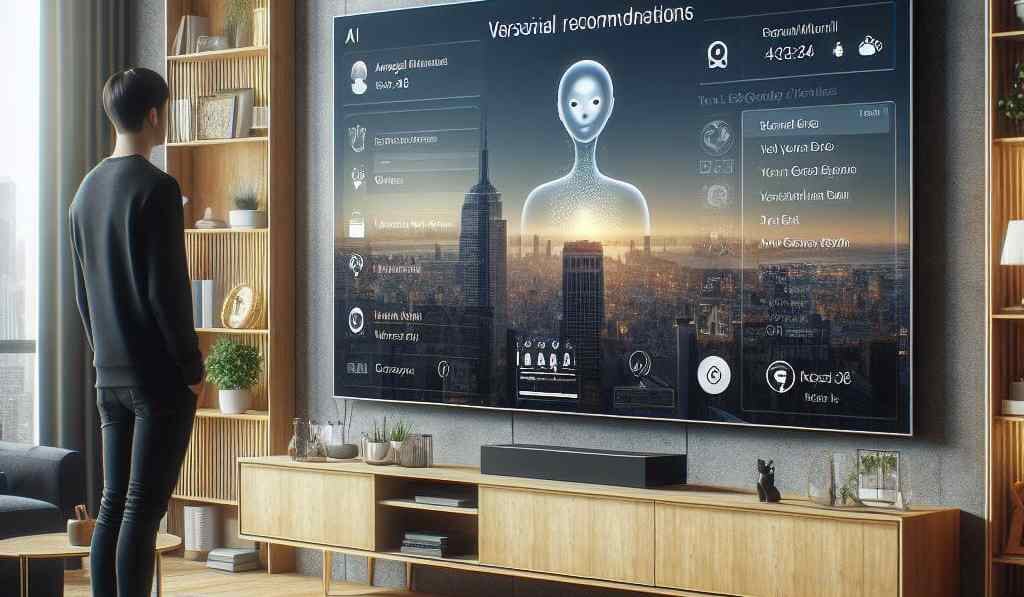 Los televisores con IA pueden optimizar en tiempo real la calidad de imagen de la pantalla.