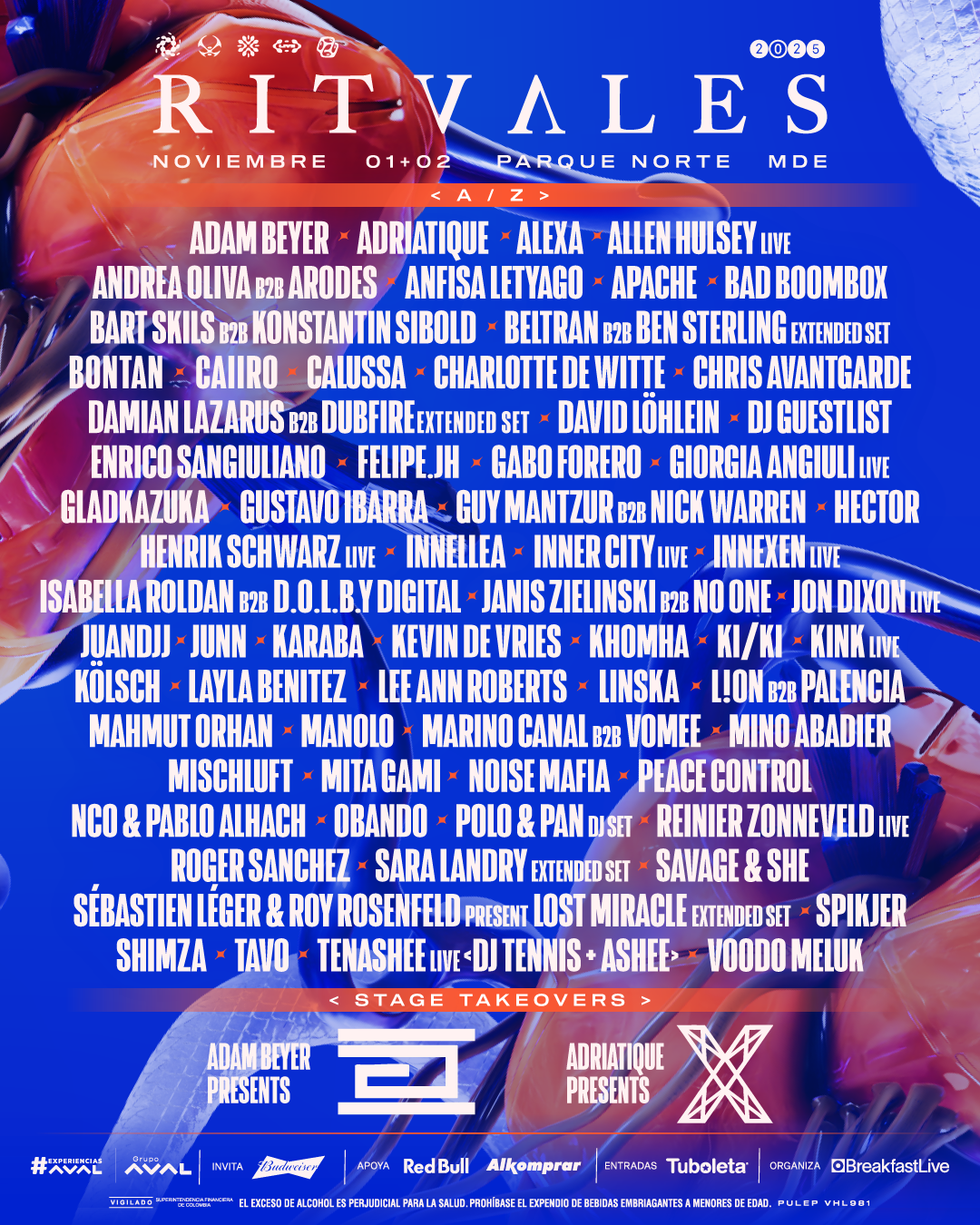 Line Up de Ritvales 2025