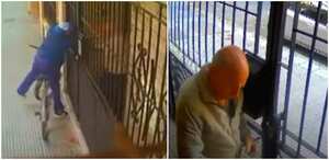 Un delincuente disfrazado de cartero perpetrara un atraco en contra de un vulnerable abuelo de 90 años justo en la entrada de su hogar.