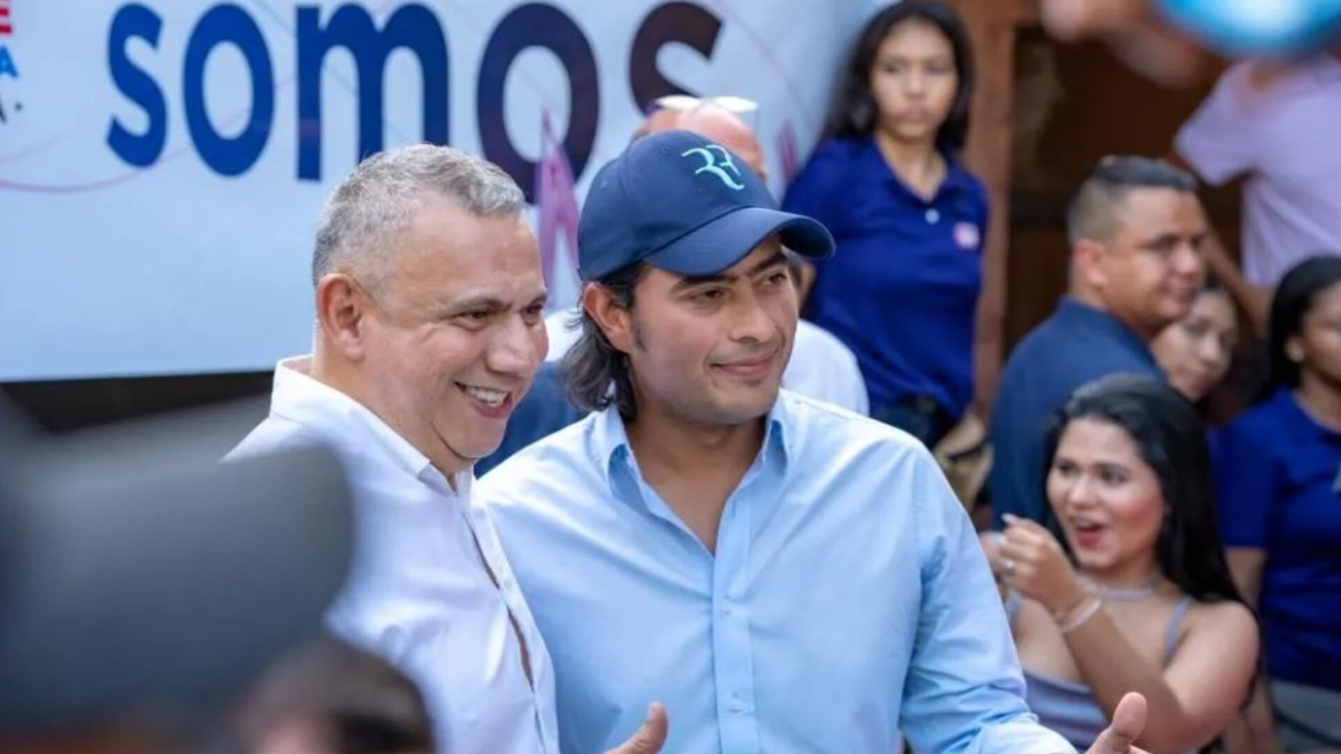 Máximo Noriega y Nicolás Petro.