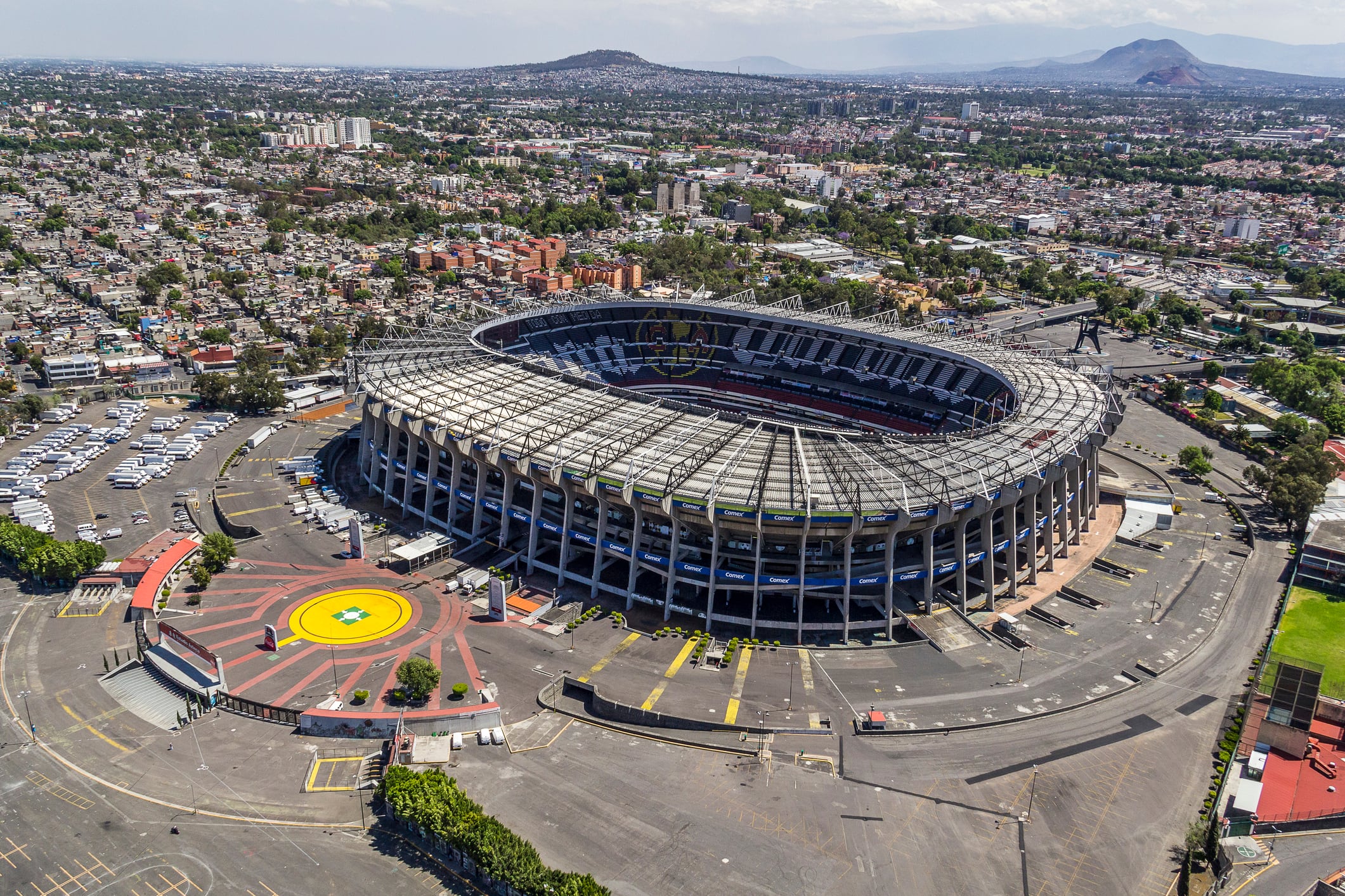 Estadio Azteca en Ciudad de México.