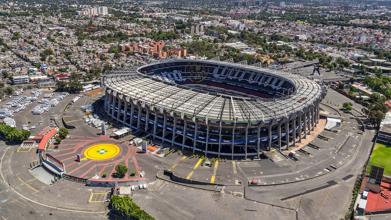 Estadio Azteca en Ciudad de México.