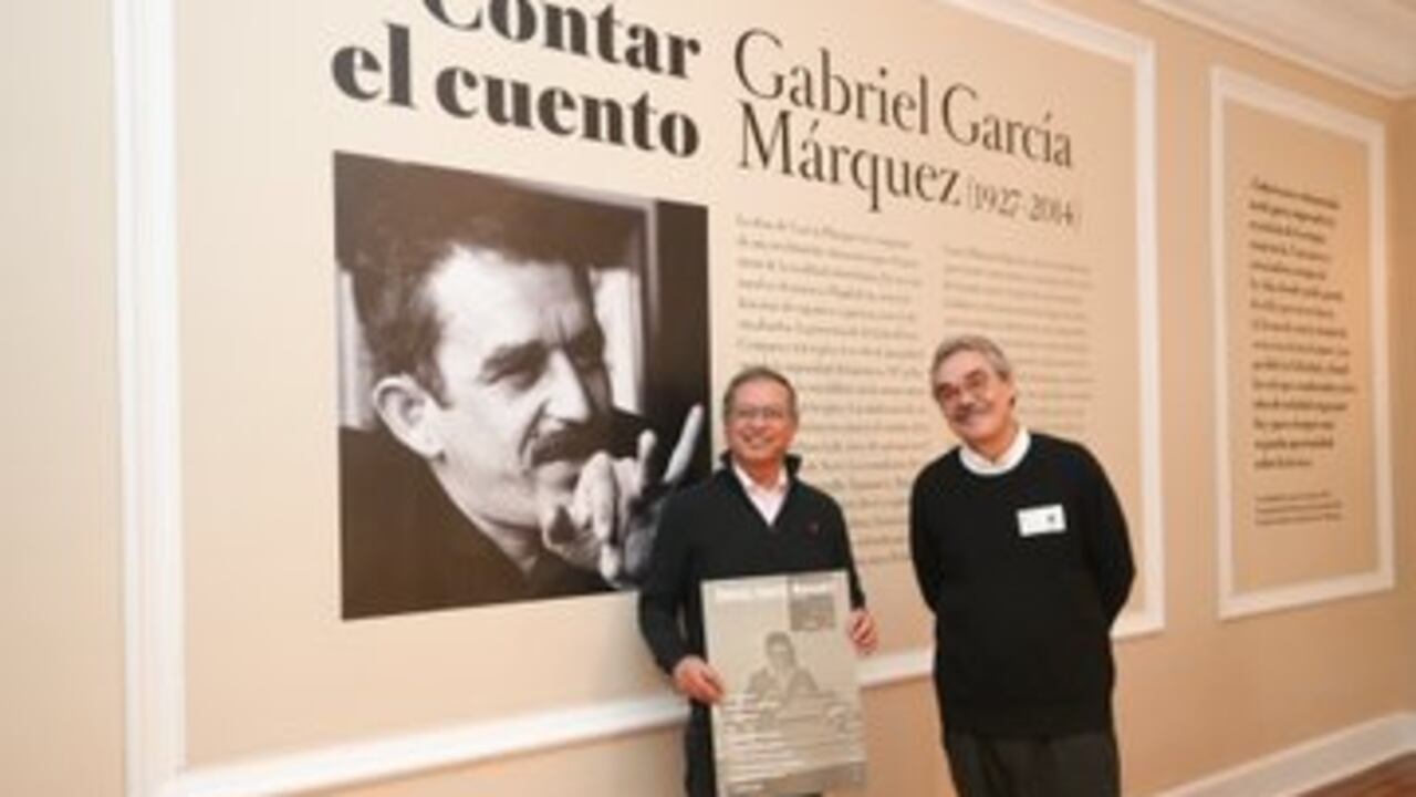 Presidente Gustavo Petro y Gonzalo García Barcha hijo de Gabriel García Márquez