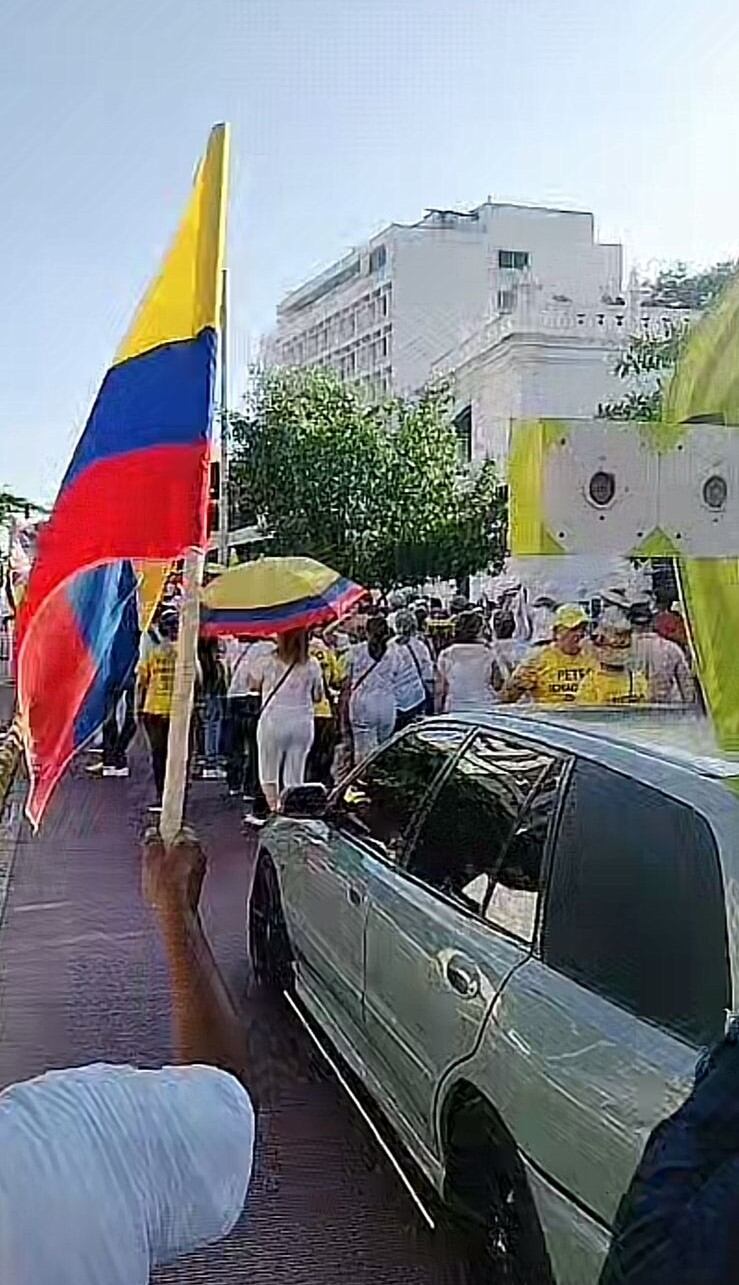 Marcha en Cartagena