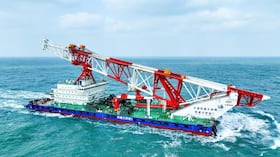 El buque de piloteo más grande del mundo desarrollado por China