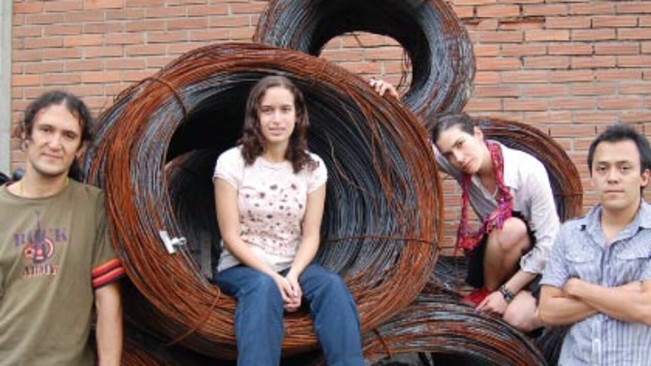 Santiago Alzate, Viviana Trujillo, María José Vallejo y Hernán Ortiz son los organizadores de Fractal’ 09