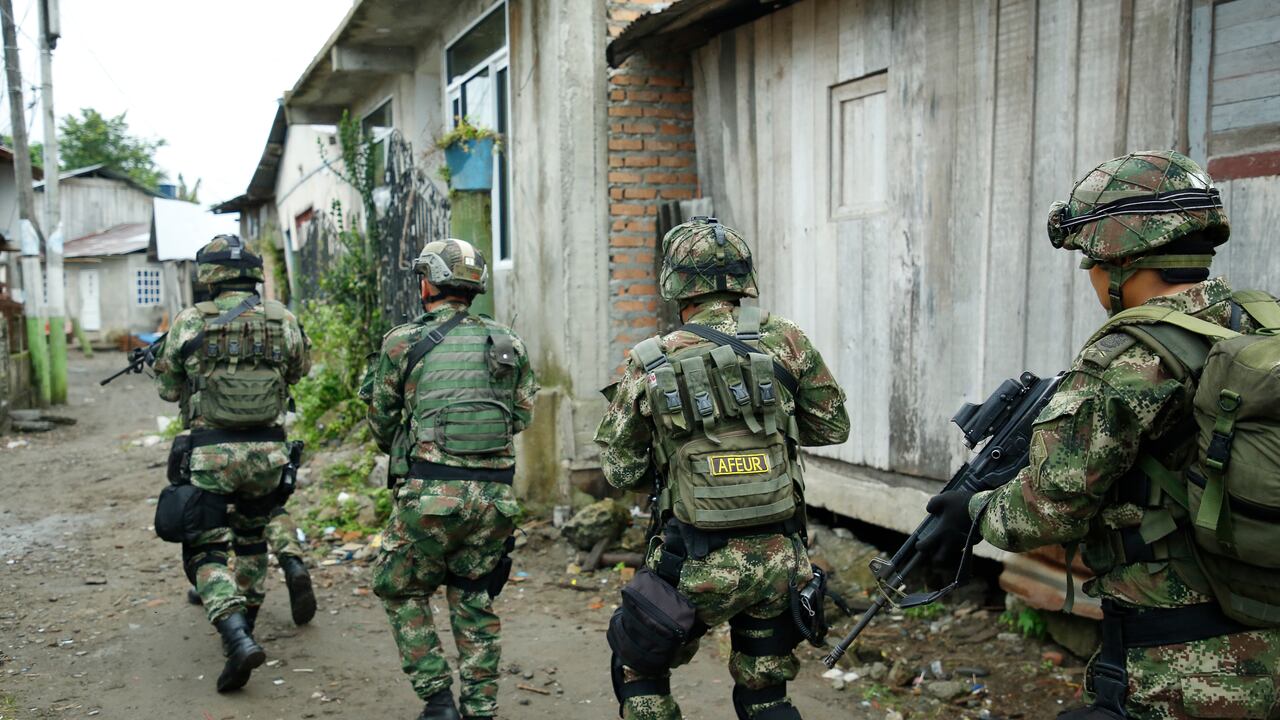 Fuerza De Tarea Conjunta de Estabilizacion y Consolidacion Hercules urbano
guerra contra el narcotrafico Ejercito Nacional
Nariño Tumaco palafitos
Julio 10 2018
foto Guillermo Torres revista Semana