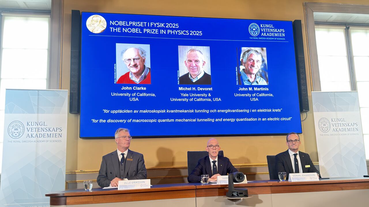Ganadores al Premio Nobel de Física 2025