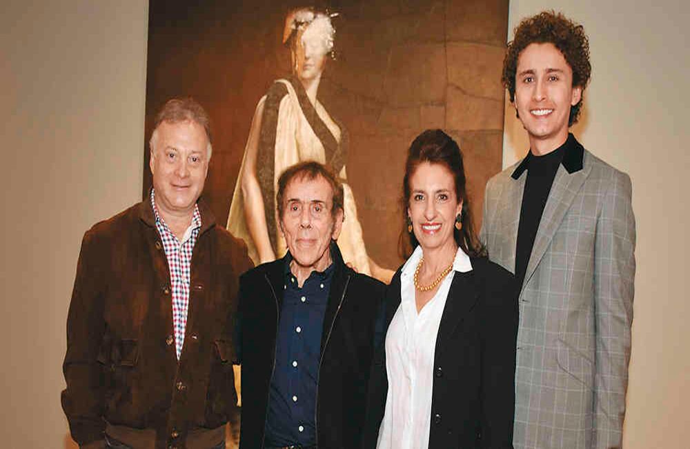 Felipe Grimberg, David Manzur, Claudia Hakim y Felipe Achury.