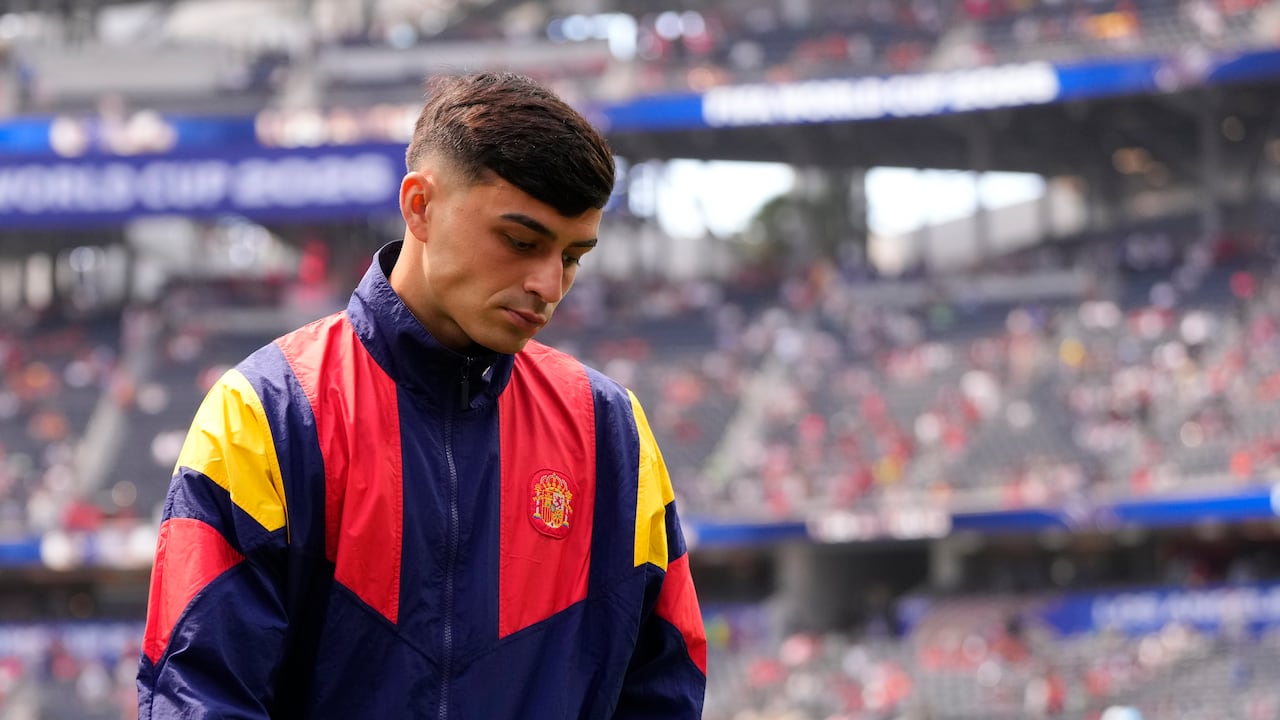 Pedri será suplente en el partido por el tiquete a la final del Mundial 2026.