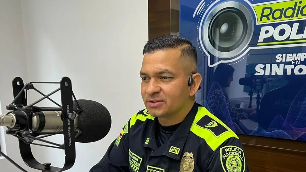 El coronel Jader Llerena, comandante de Transmilenio.