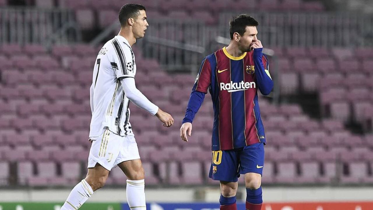 Cristiano Ronaldo y Messi
