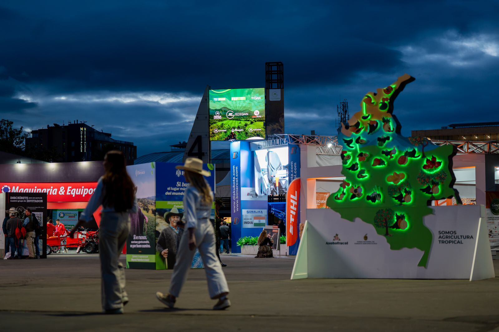 Feria Agroexpo 2025 organizado por Corferias.