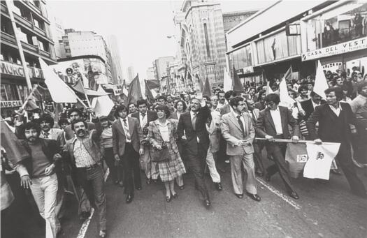 Luís Carlos Galán. Marcha comunera