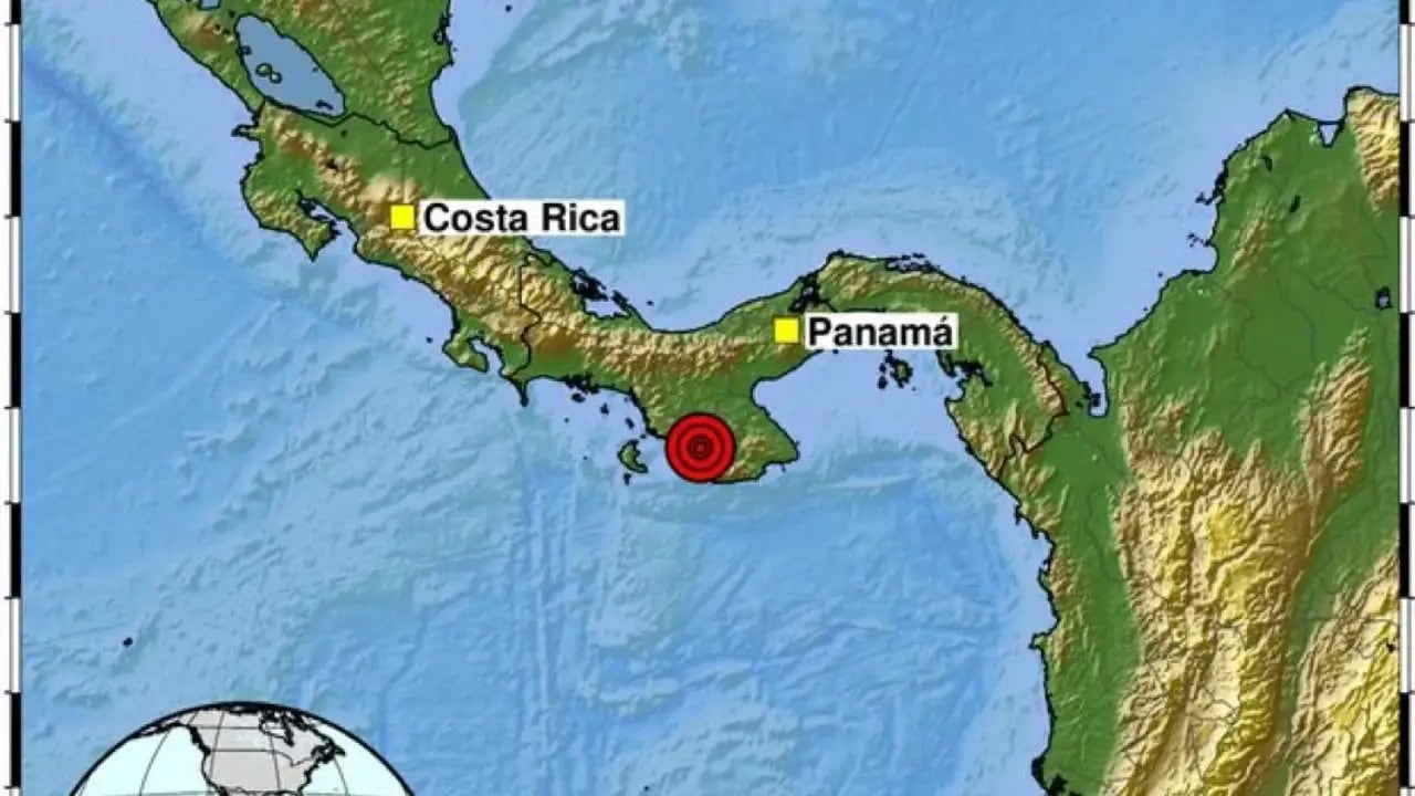 Un fuerte sismo de magnitud 7,6 sacudió territorio panameño. El epicentro del movimiento sísmico se ubicó cerca de Pitaloza Arriba