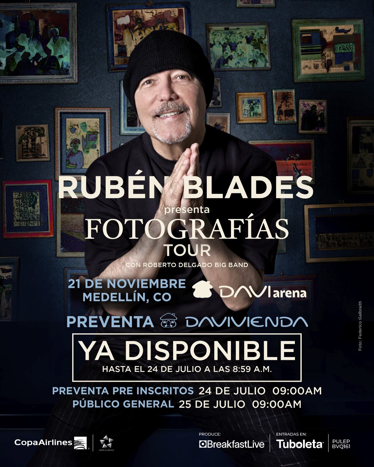 Si alguien no necesita presentación es Rubén Blades.
