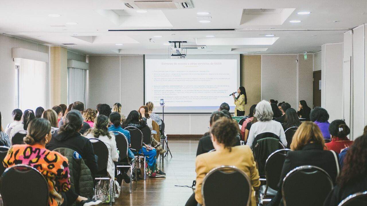 La primera socialización del informe se hizo en Bogotá.